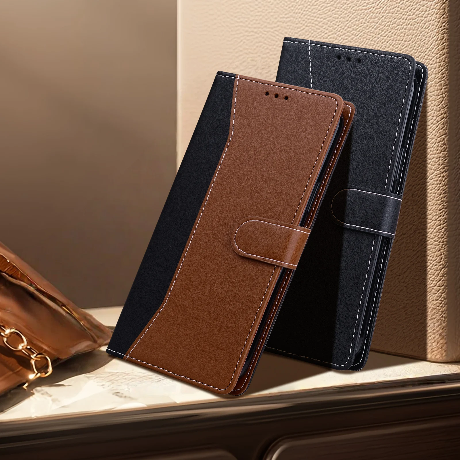 المغناطيسي أغطية جلدية المحفظة الحال بالنسبة آيفون 17 16e 16 15 14 13 12 11 X Xr Xs 8 7 6 Se2 Se3 2022/20 Mini Air Pro Max Plus