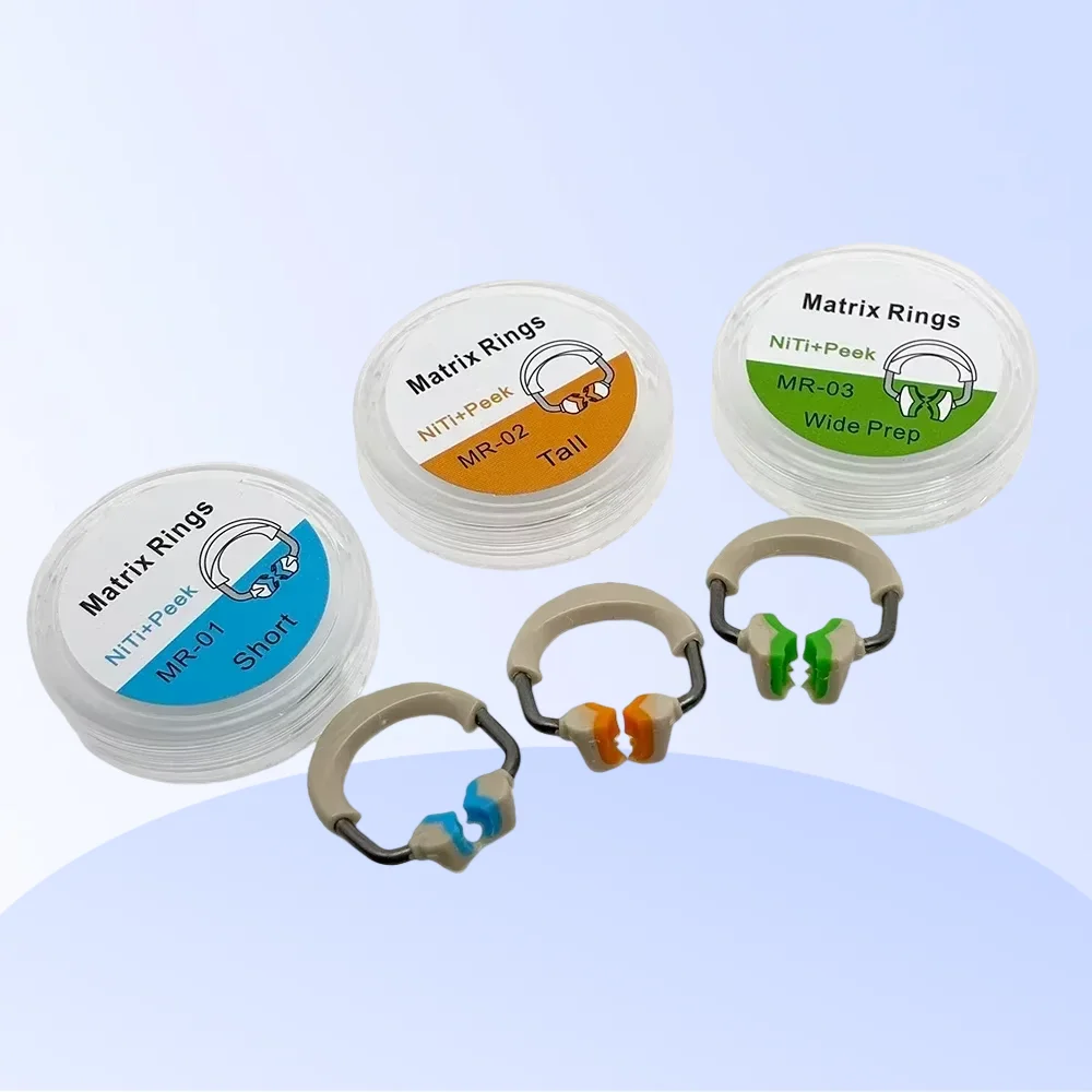 

Стоматологические матричные ленты NiTi, пружинное зажимное кольцо, секционные контурные матричные ленты, инструменты для стоматологических инструментов, короткие/высокие/широкие