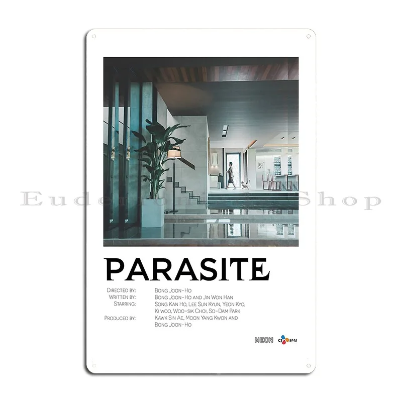 Parasite Alternative Poster Metal Plaque Poster Design Cinema Party Plates Custom Create Tin Sign Poster