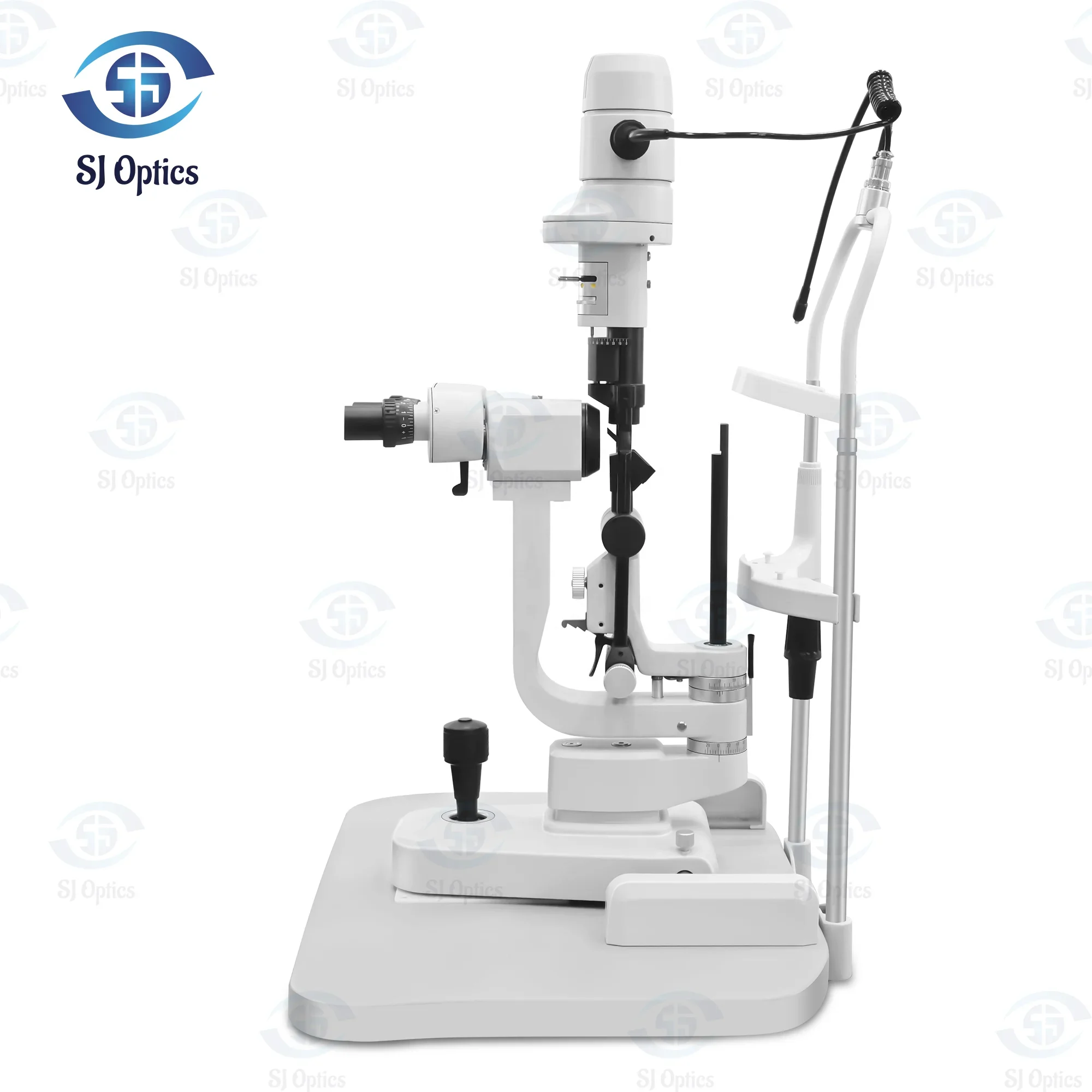SJ Optics คุณภาพสูง 2 ขั้นตอนการขยาย Ophthalmic Digital Slit โคมไฟตาราง BL-66A Slit โคมไฟจักษุวิทยา