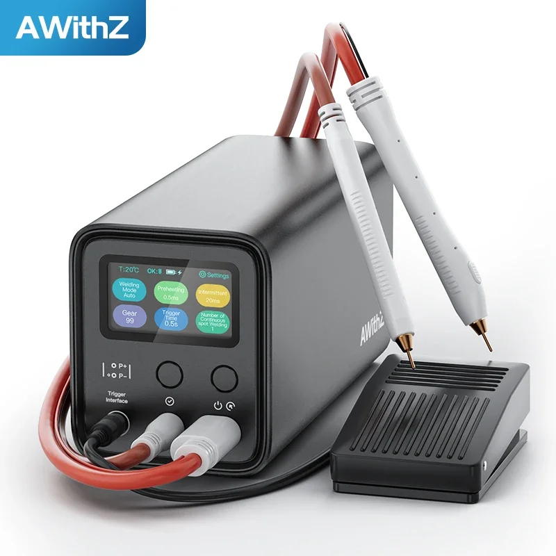 

Awithz 10.5kw Farad Capacitance DIY Portable Welding Machine Spot Welders For 18650 Lithium Battery 0.4mm Metal