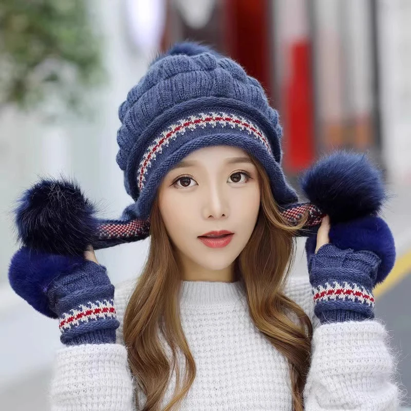 inverno-grosso-quente-hairball-borla-gorro-chapeu-feminino-solto-confortavel-cor-solida-malha-protecao-de-orelha-chapeu-para-esqui-ao-ar-livre