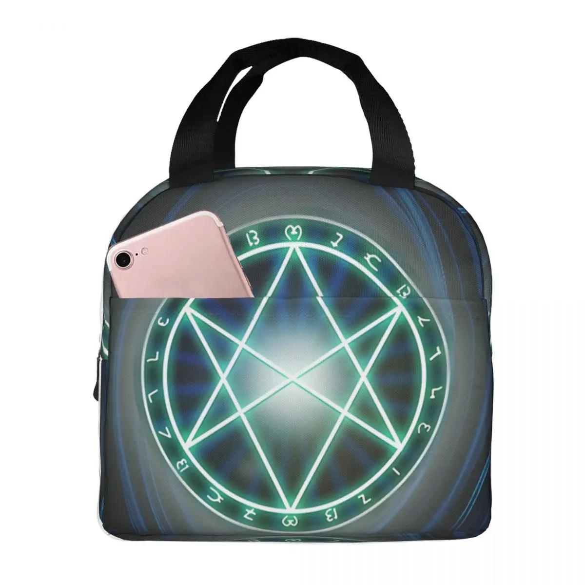 Office The Seal Of Orichalcos Tote New Arrival Yu Gi Oh Lunch Boxes Teen Girl Boy Men Women Adult Lunch Box Bag