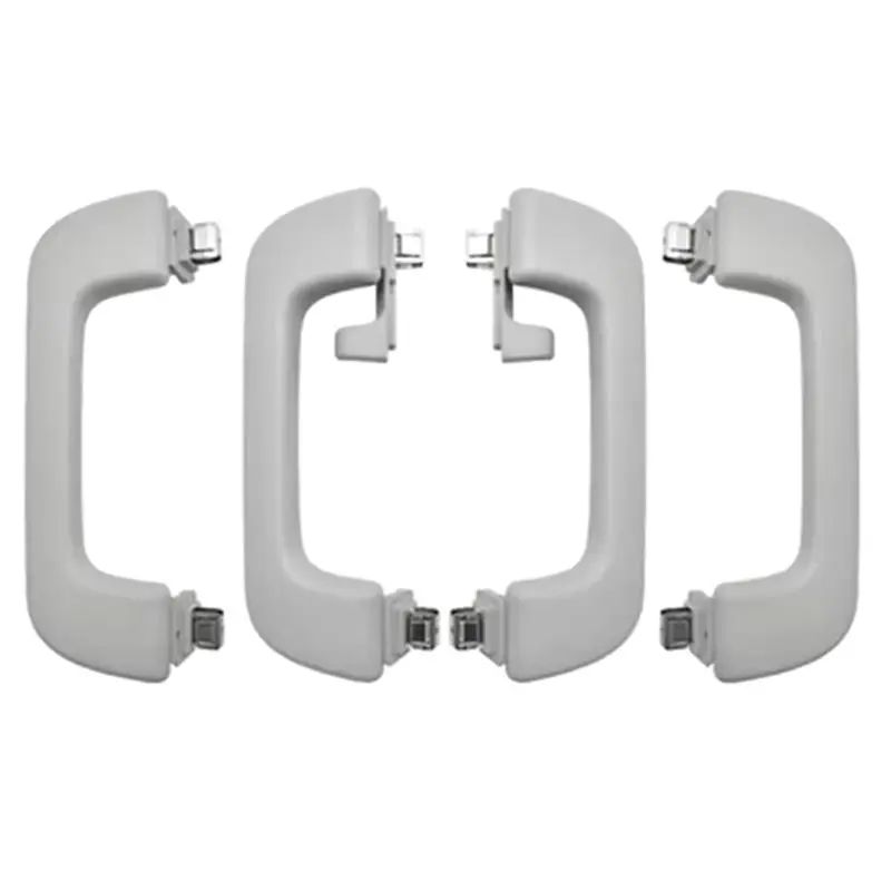 

Interior Roof Grab Handles 4PCS In Grey For A4 B8 Avant S4 A5 8T Sportback Q5 8R A6 C7 S6 A7 8K0857608 8K0857607