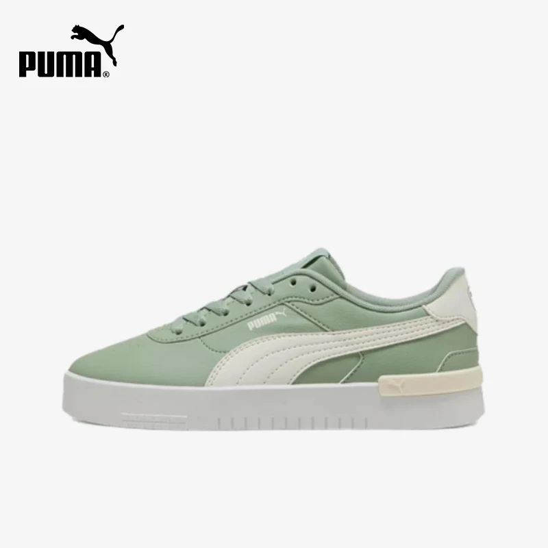 Puma genuine JOLA retro women's green low cut daily casual commuting board shoes 398413-05