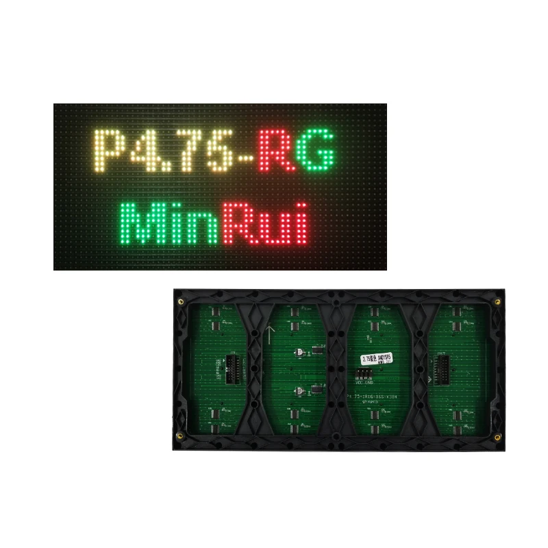 P 4,75 Indoor 1R1G Dual Farbe LED Display Panel 304mm x 152mm SMD2121 1/16Scan , 64x32 Pixel LED-Module