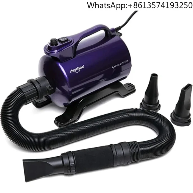 【2026】Shernbao SHD-2600P Super Cyclone Secador Profissional para Cães, Secador de Pelos para Animais de Estimação