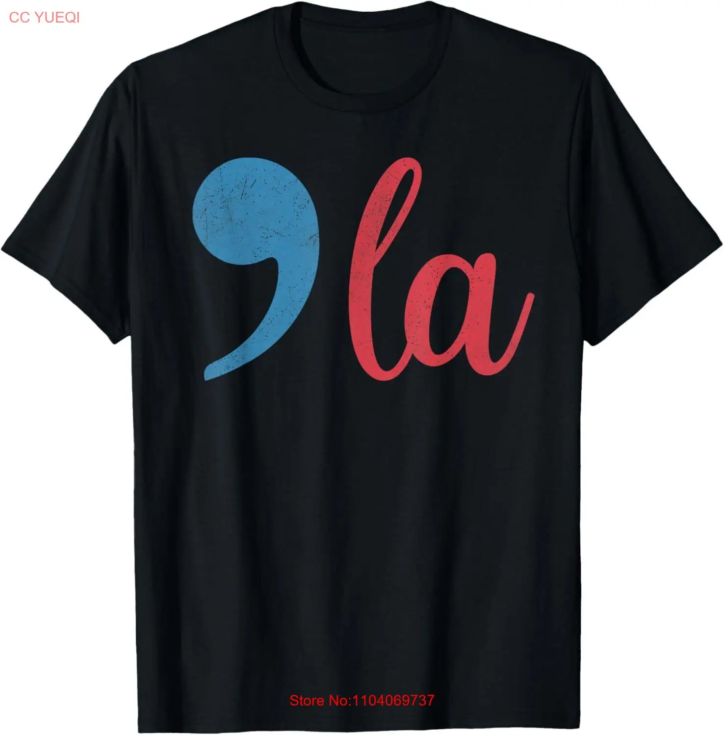 Comma La 2024 Funny T-Shirt