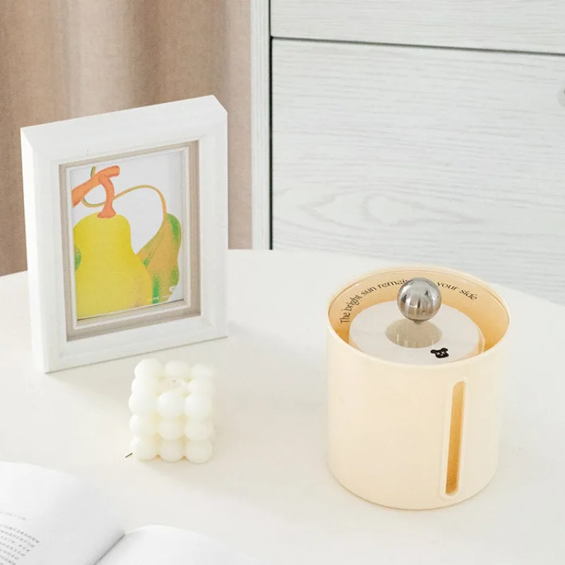 Cream Bedroom Tissue Box Decorative Living Room Bathroom Napkin Tissue Case Toilet Paper Holder Plastic Kitchen Papaer Dispenser