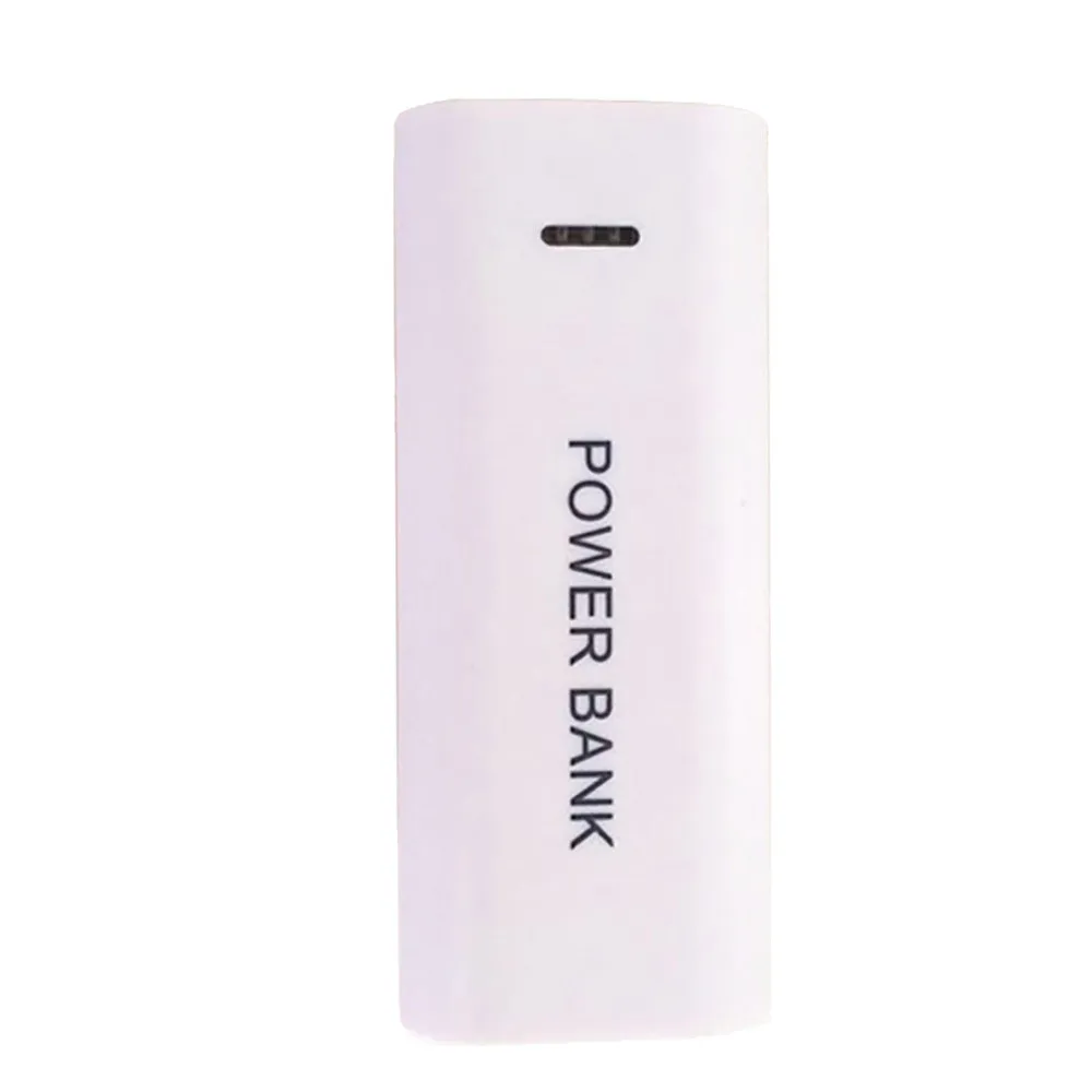 Casing casan baterai, kotak DIY 5V 5600mAh 2X 18650 USB Power Bank untuk ponsel elektronik tidak termasuk baterai