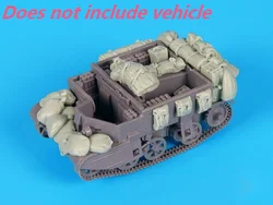 1:72 verhältnis druckguss Harz Bren Träger Zubehör Set Unlackiert