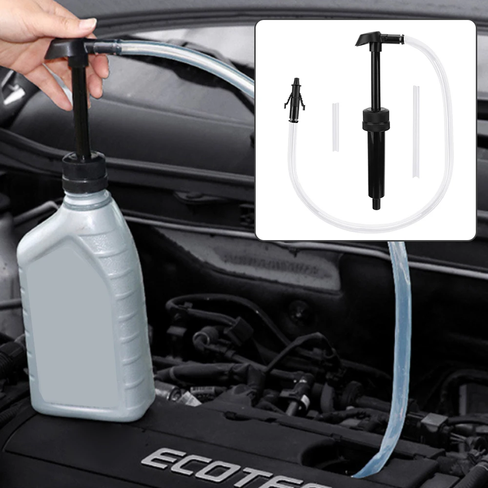 

Car Hand Siphon Pump Manually Pressing Fuel Oil Diesel Petrol Transfer Pump for Auto Transmission Gasoline Liquid Syphon