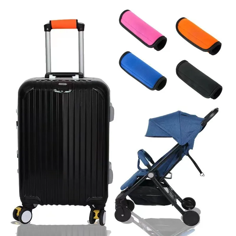 Comfortable Neoprene Luggage Handle Wrap Grip New Luggage Suitcase Bag Handle Identifier Stroller Grip Protective Cover Bag Part