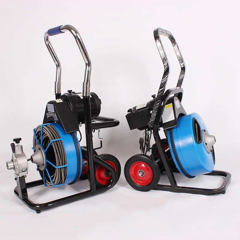 160 RPM Sewer Pipe Drain Cleaner Sewer Cleaning Machine for 1/2 Inch (13 Mm) Pipe