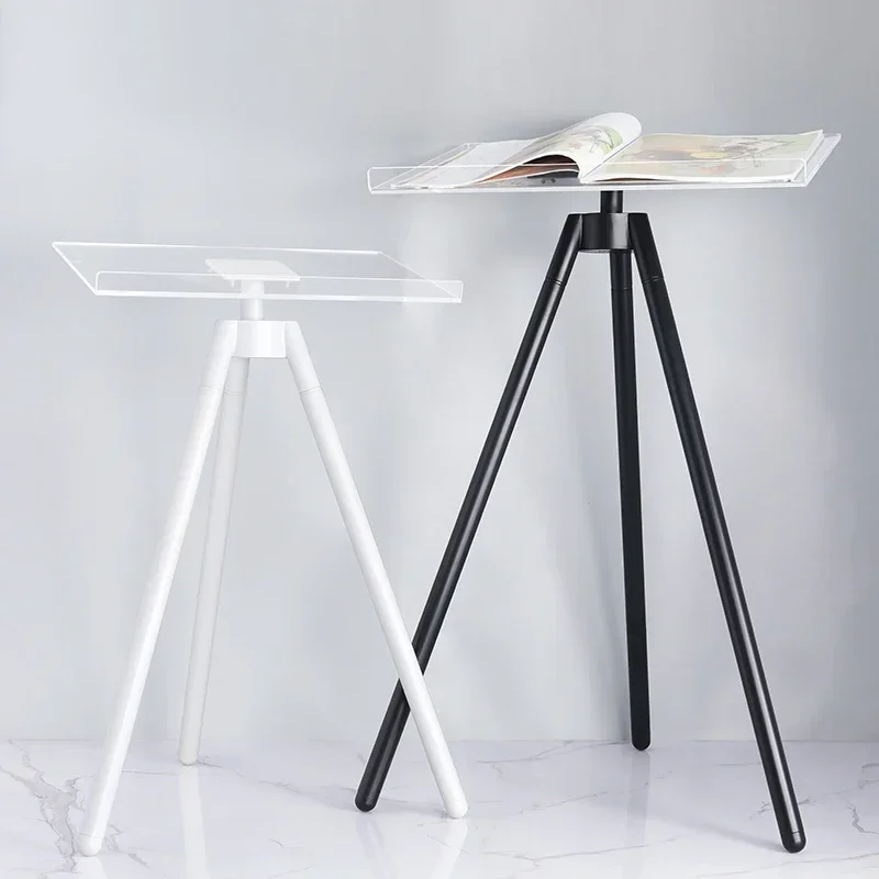 MJY book exhibition desktop table floor acrylic tripod book reading stand