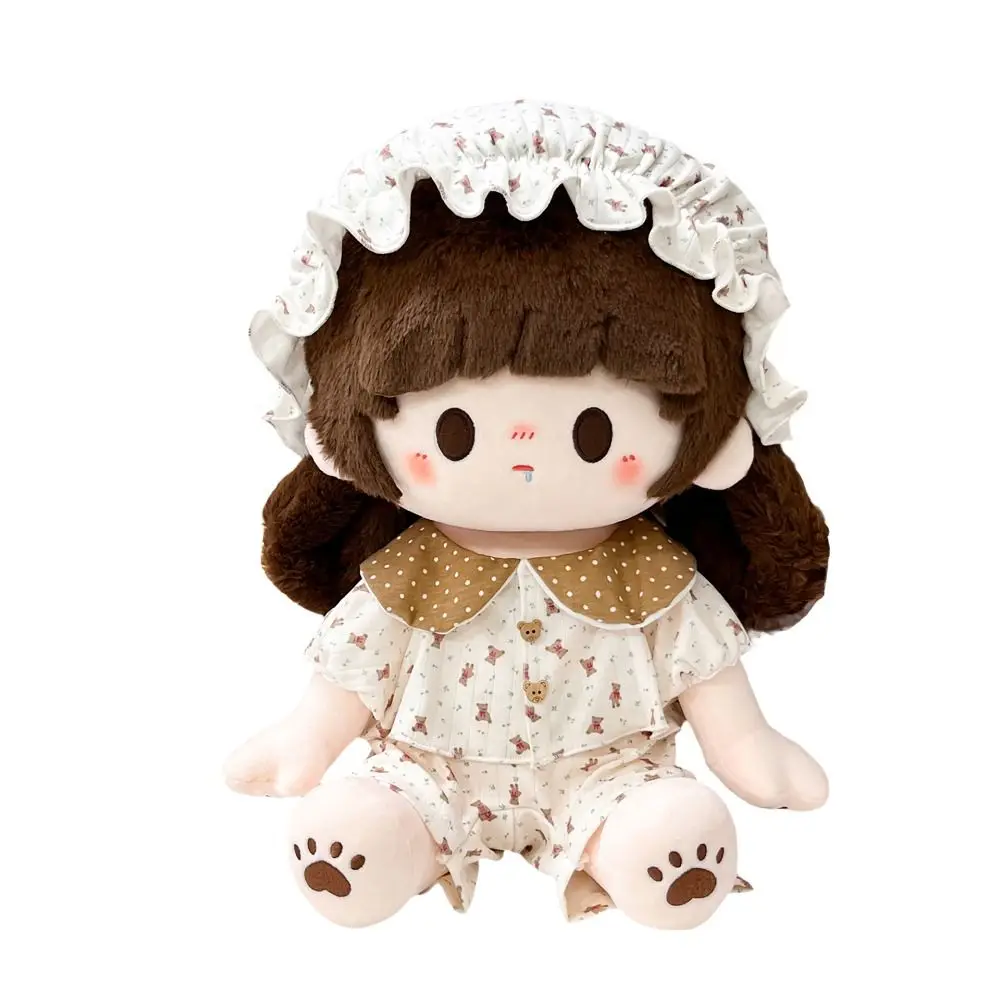 

Pajama Set 40Cm Doll Clothes Replacement Outfit Plush Patch 40Cm Cotton Doll Clothes Changing Pants Plush Toys Clothes Girl Gift