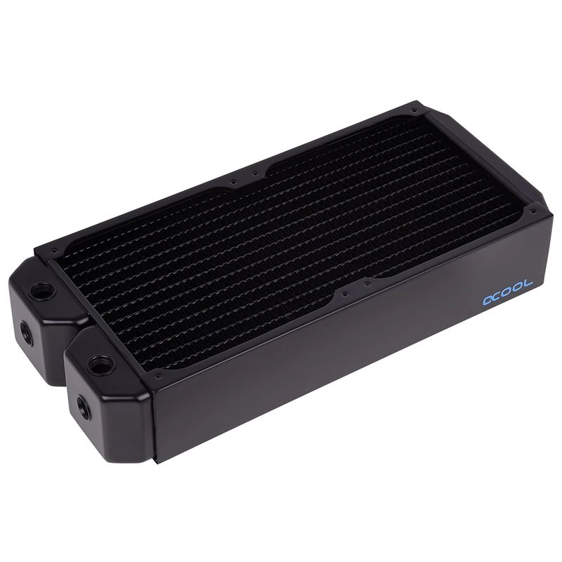 Alphacool-NexXxoS UT60 완전 구리 280MM 두께 라디에이터, 324x144x60MM,G1/4 ", 컴퓨터 수냉 루프 빌드 열교환 기