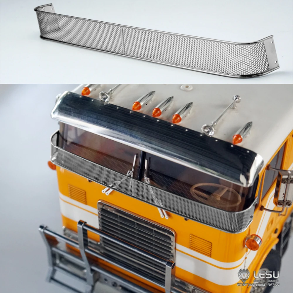 

Spxrc 1/14 Американский грузовик передняя стопорная сетка для буксировочной головки Tamiya вокруг корпуса мира GL LESU Декоративная модель решетки