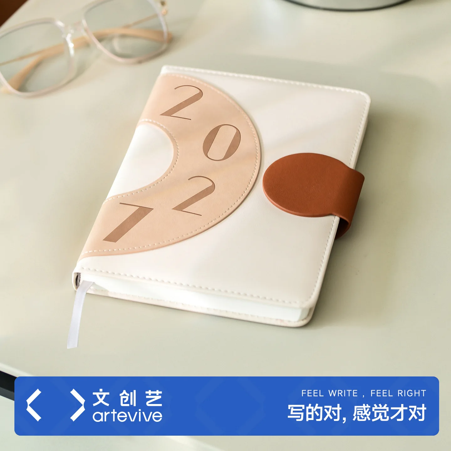 2027 Weekly Planner Notebook A5 Magnetic Clasp Diary 210 Pages 100gsm Acid Free Paper, Monthly and Weekly Schedule Organizer