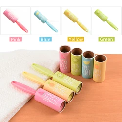 Mini Portable Lint Remover Clothes Dust Fluff Pet Hair Sticky Brush Roll Clothes Coat Sticky Lint Roller Practical Home Supplies