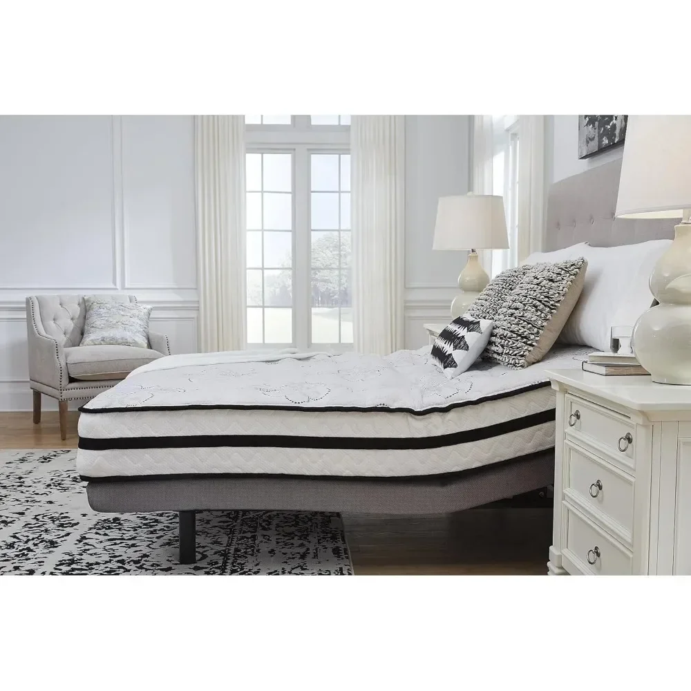 10 inch medium hardness mixed mattress with cooling gel memory sponge image 6