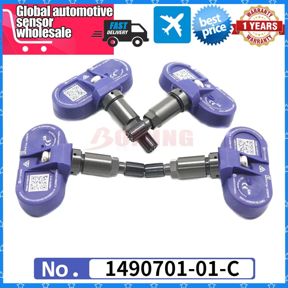 

Новый датчик давления в автомобильных шинах 1490701-01-C для Tesla Model 3 Model S Model X 1490701-01-B 149070101B 149070101C 1472547G