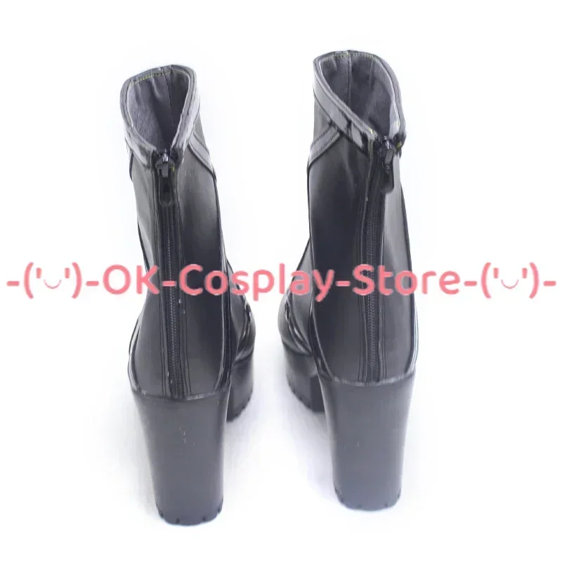 [Personnalisé] NIKKE la déesse de la victoire Rapi Cosplay chaussures à talons hauts en cuir PU chaussures Cosplay accessoire Halloween carnaval bottes