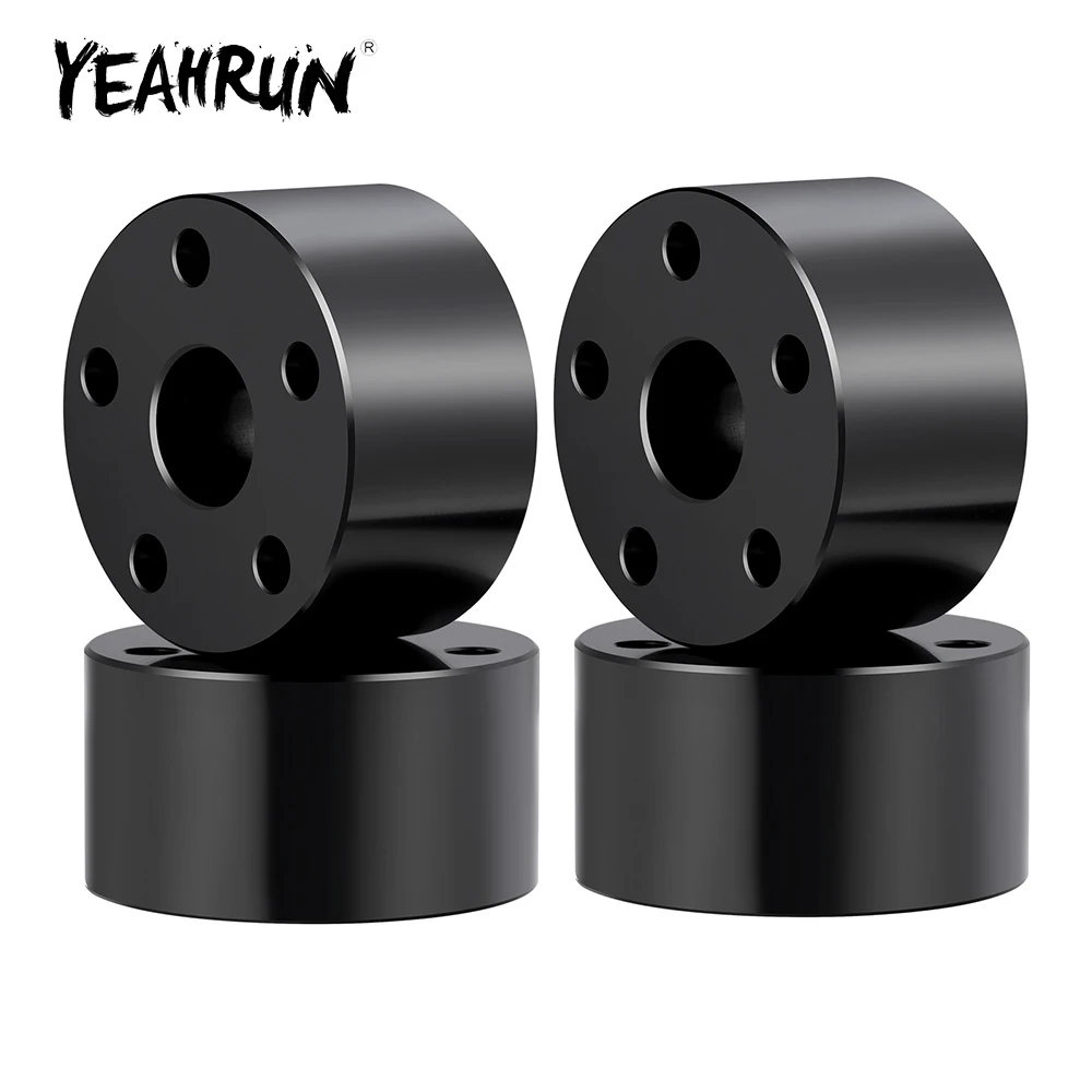 YEAHRUN Aluminum Alloy Front Wheel Widened 19mm Coupler Adapters  for Tamiya 1/10 Clod buster 4×4×4 Monster Truck Upgrade Parts