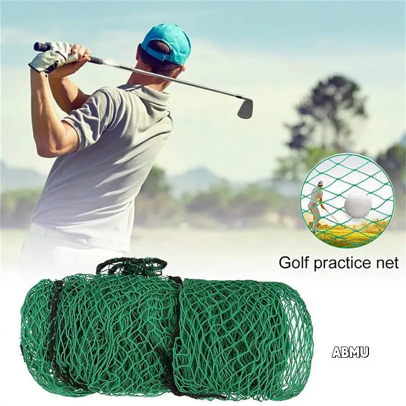

3X Golf Practice Net Heavy Duty Netting Rope Border Sports Barrier Training Mesh Golf Training Accessories 3X3meters