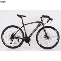 GRYLLS Bend Road Bike 700C Variable Speed Mountain Bike Student Adult BICYCLE Double Disc Brake Bike Hot New