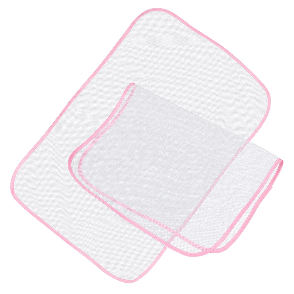 

2Pcs Heat Resistant Ironing Pad Protective Mesh Cloth Pressing Mat Non Slip for Household Ironing Heat Resistant Mesh
