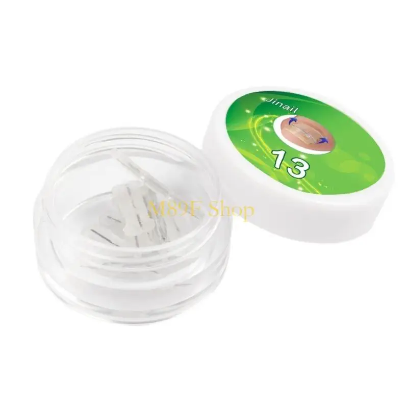 M89F 10pcs Ingrown Toenail Correction Strips Straightening Clips Foot Care for Women