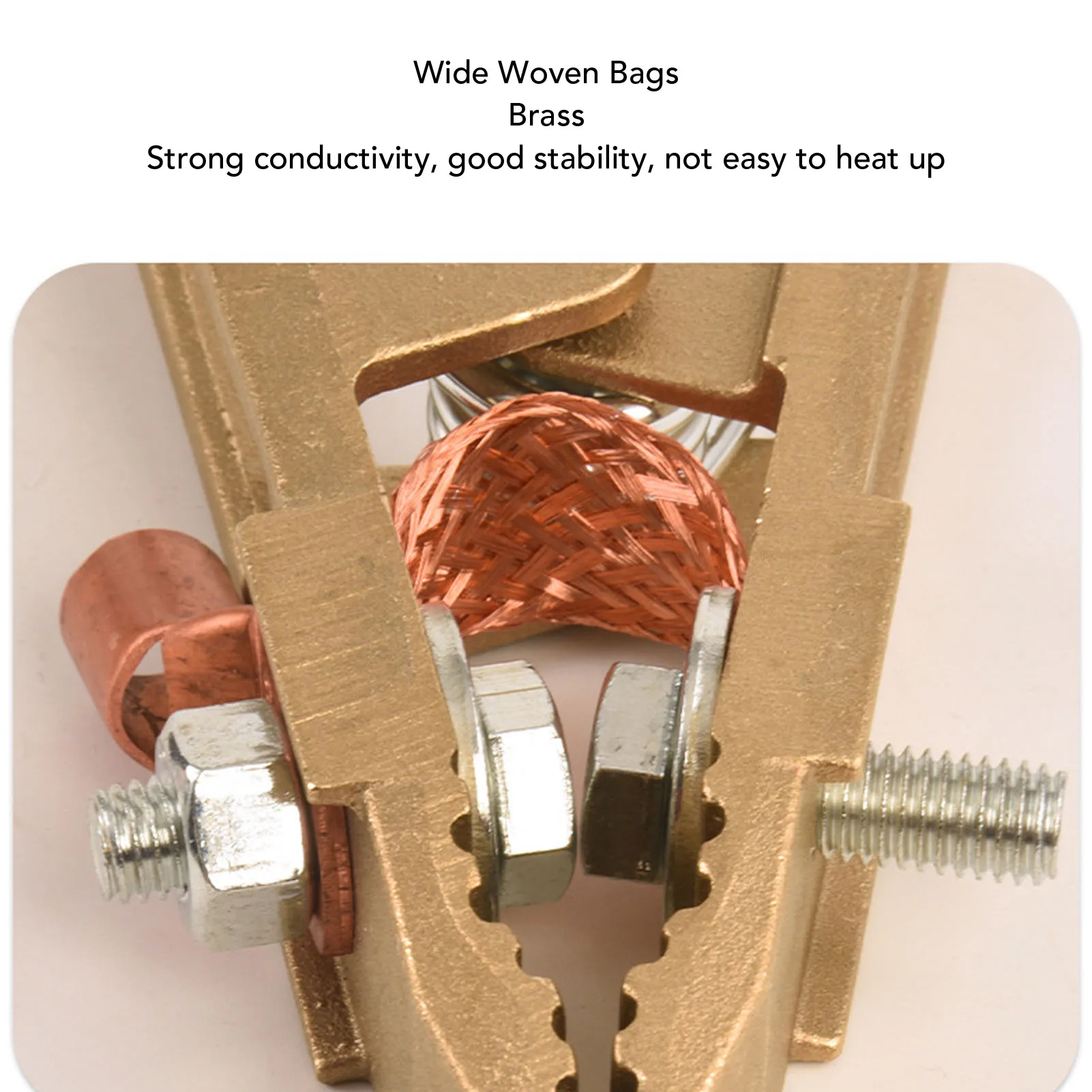 A Shape Ground Welding Earth Clamp 800A High Power เครื่องเชื่อม Grip Clip Clamp