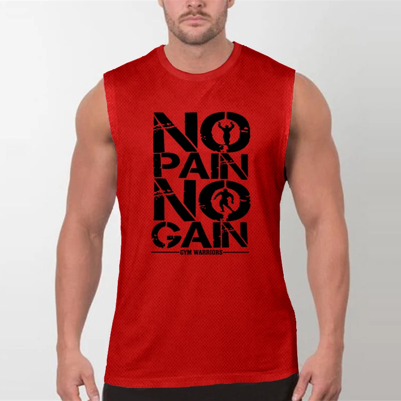 

Быстросохнущая мужская футболка без рукавов для занятий спортом на открытом воздухе, удобный жилет для тренировки мышц, дышащий легкий топ