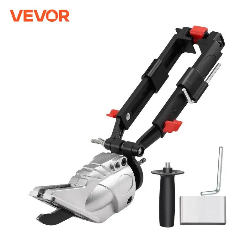 VEVOR Board Cutter Drill Attachment Board Shears Attachment with 360 Degree Pivoting Head for Cutting Max 0.5\