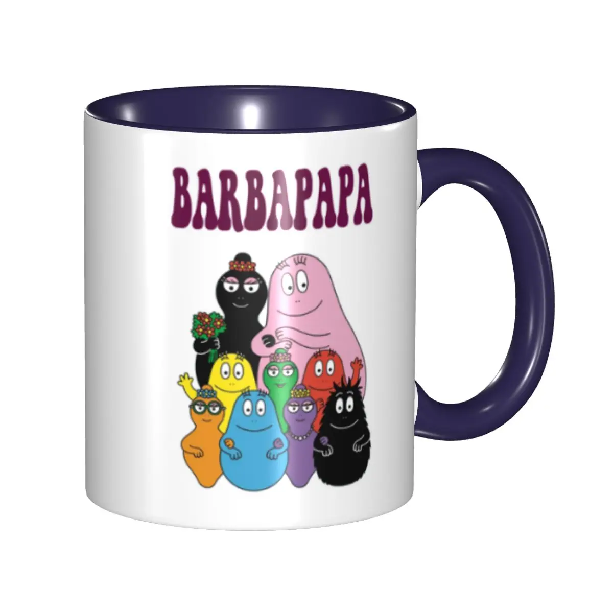 

Customized Barbapapa Tribute Coffee Mugs DIY Cartoon Anime Ceramic Tea Milk Cup