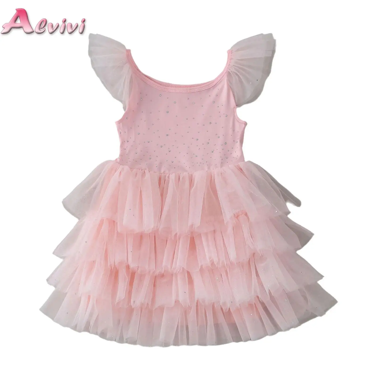 

Baby Girl Ballet TuTu Dress Fashion Professional Kids Dancing Party Dress Performance Costume Princess Wedding Dress 2-8 Ys