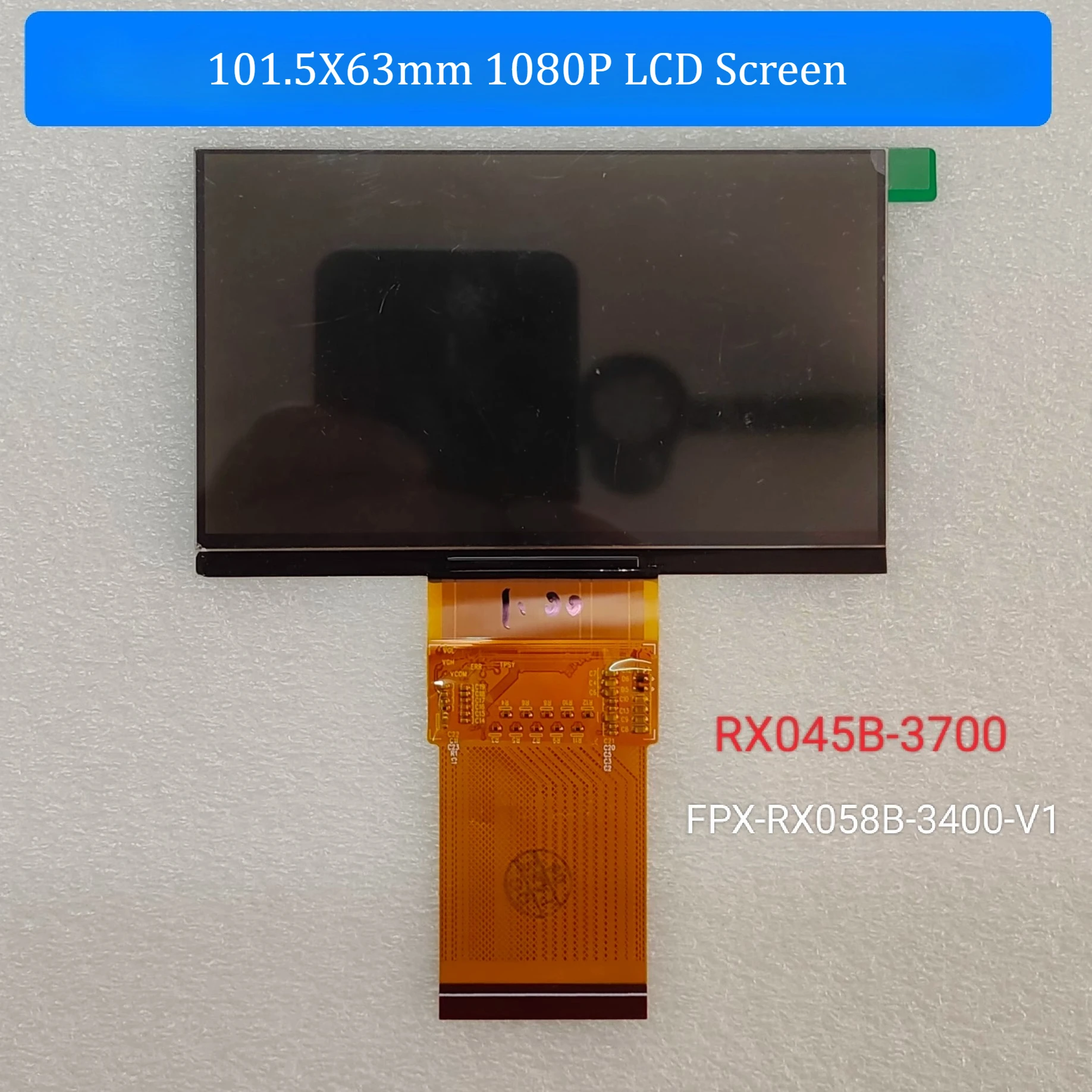 FPC-RX058B-34000-V1 RX045B-3700 Projector LCD Screen Horlat HP-4450001-V3 1080P Projection HD Display Maintenance Repair Parts