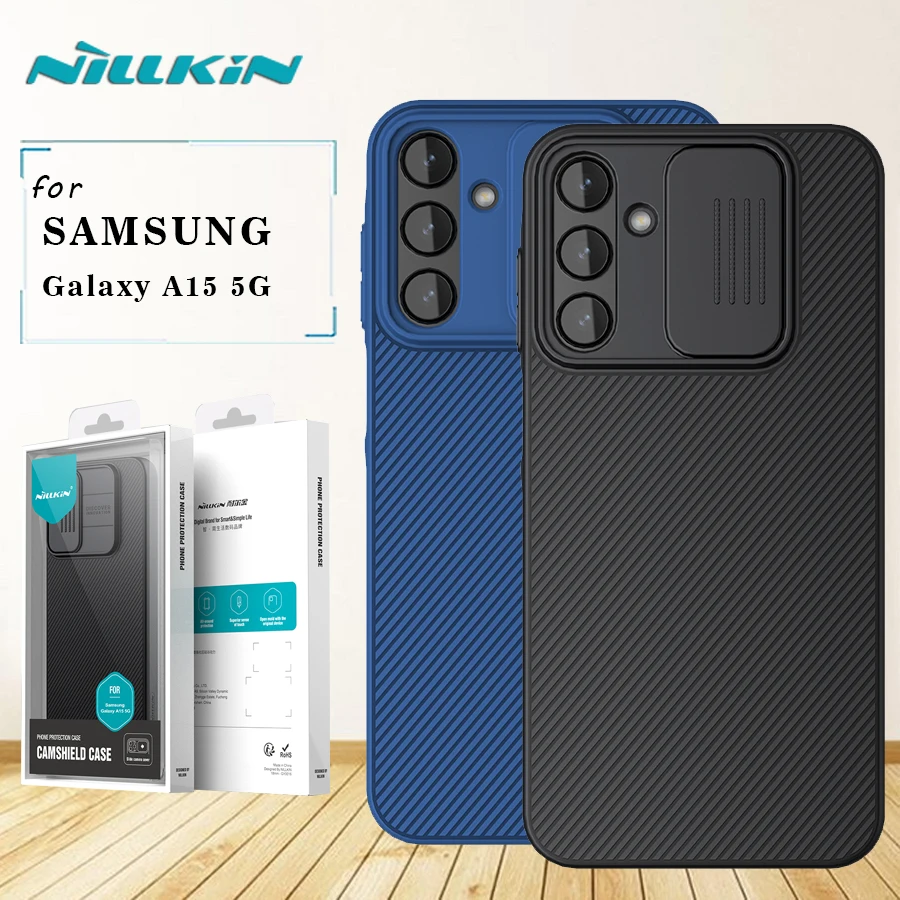 

for Samsung Galaxy A15 5G Case Nillkin Camshield Lens Camera Protector Shockproof Back Cover For Samsung Galaxy A15 5G