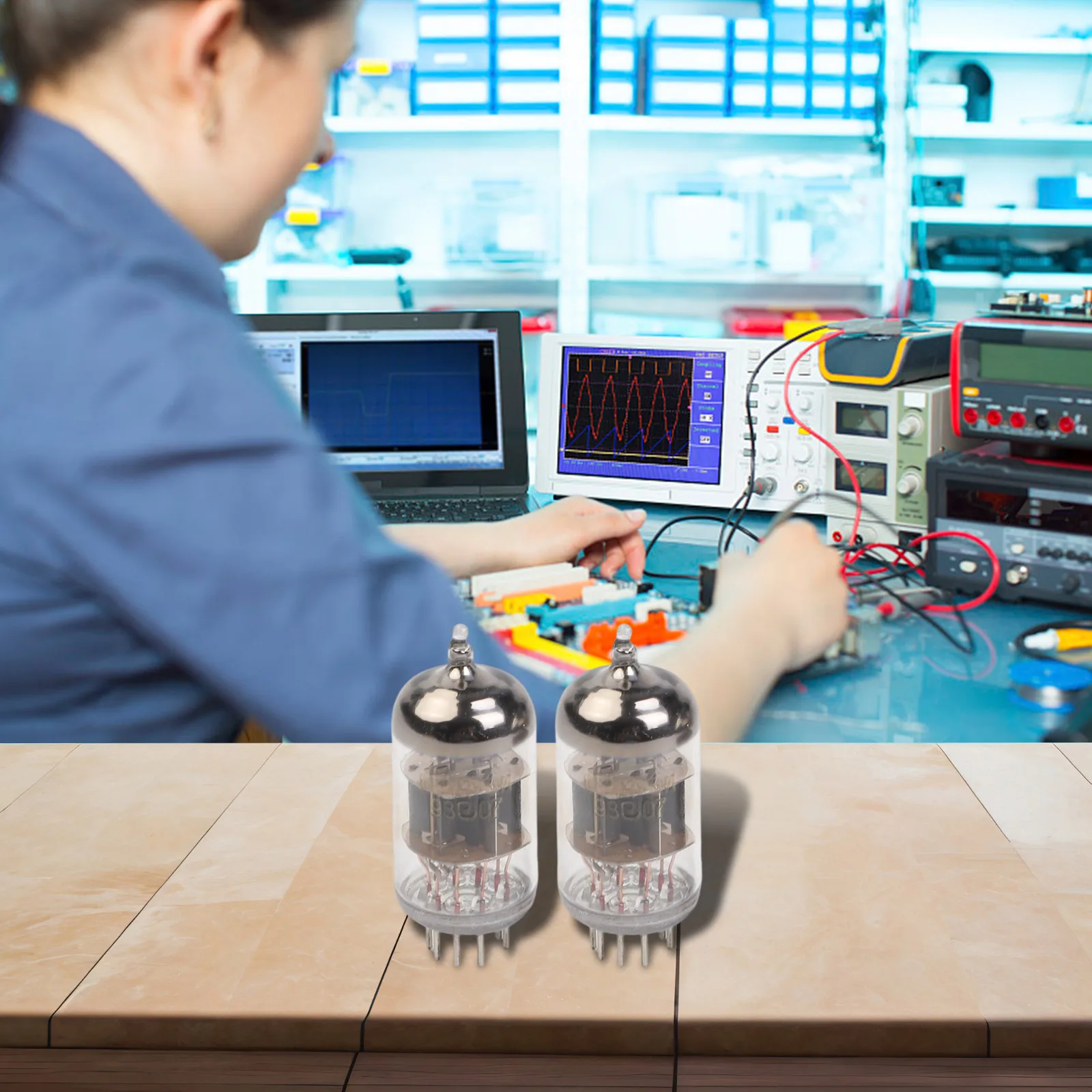 For Home Theater As Shown 6H1n-EB Tube High Reliability Vacuum Tube Electric Instrument Part Preamplifier Tube