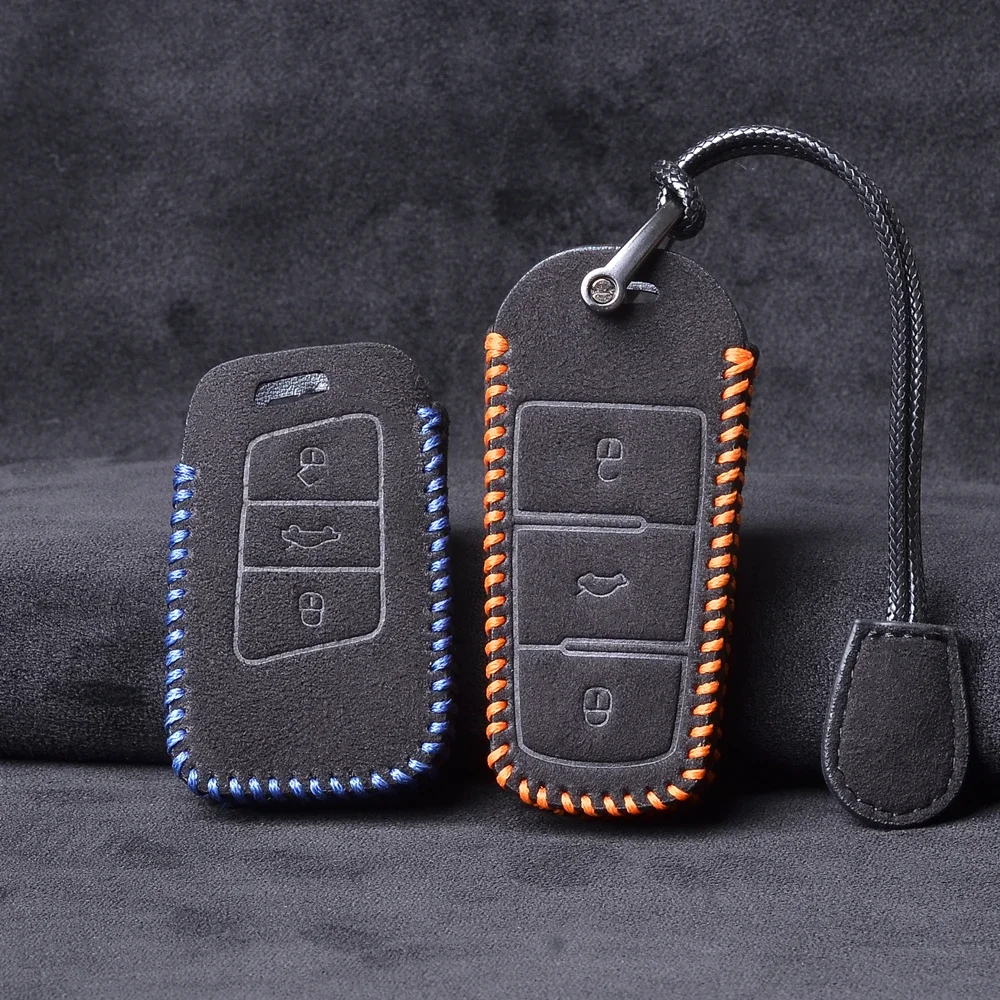 Car key case key cover For Volkswagen VW Passat CC B6 B7 B7L CC R36 Maogotan B5 B8 Passat 3C Golf For Skoda Superb A7 keychain