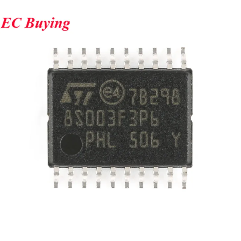 5 uds/1 ud STM8S003F3P6 8S003F3P6 STM8S003 STM8S103F3P6 STM8S103 8S103F3P6 STM8 S003F3P6 S103F3P6 STM8S TSSOP-20 16MHz 8KB IC Chip