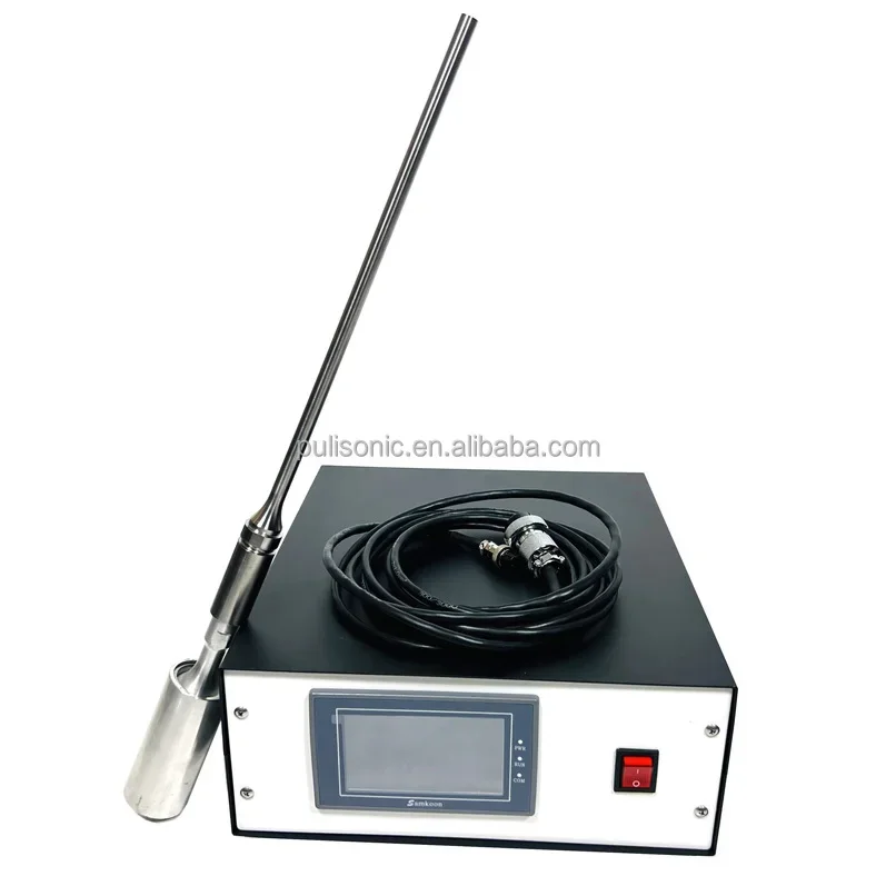 20khz Laboratory Ultrasonic Liquid Processor Plant Ultrasonic Extractor for Mushrooms Powders Mix Extract