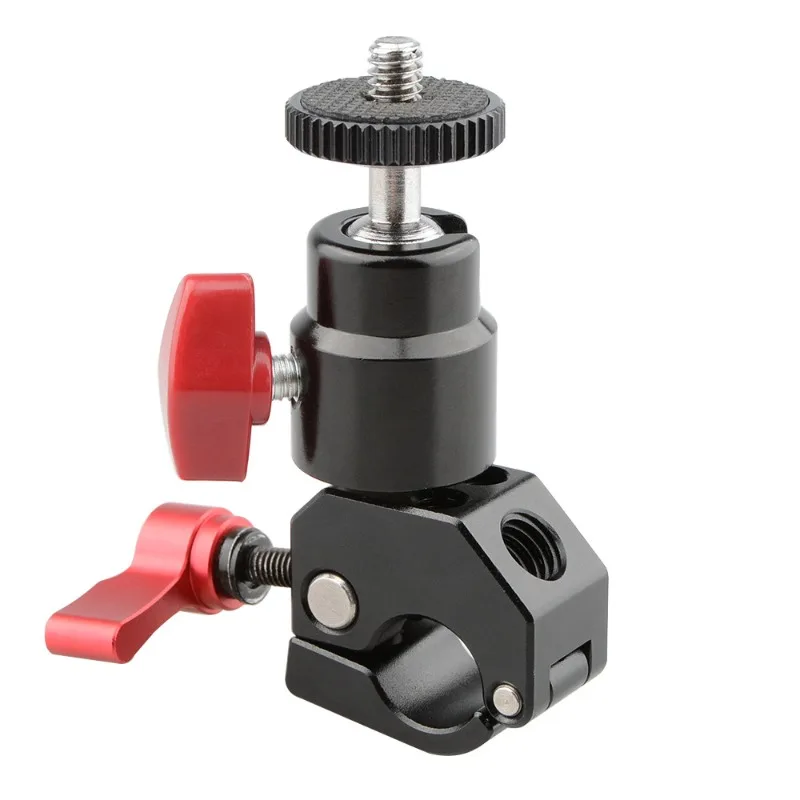 

15Mm Quick Release Clamp 360 ° Rotary Ball Head Mount Camera Photography Accessories