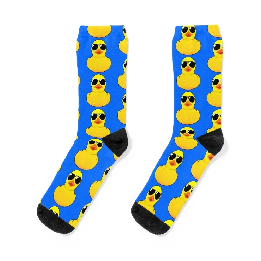 

Cool Rubber Duck Socks cotton Soccer hiphop funny gifts Socks Female Men's with print cute floor Socks Man Women's