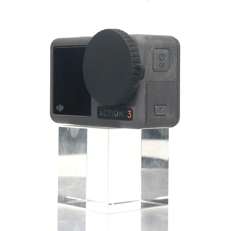 Lens Cover For DJI Osmo ACTION 4/3 Sports Camera Lens Protective Cover Dust And Fall Resistant Cap For DJI Action 4 Accessories