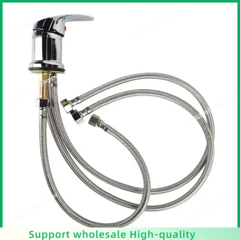 ABSF Shampoo Bowl Faucet,Replace Professional Chrome Faucet, Sprayer Hose,Vacuum Breaker, Shampoo Sprayer,Vacuum Breaker Hose