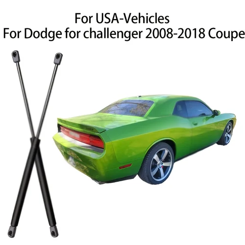 Soportes de elevación para maletero trasero, puntales para Dodge Challenger 2008-2018 Coupe, 2 uds.