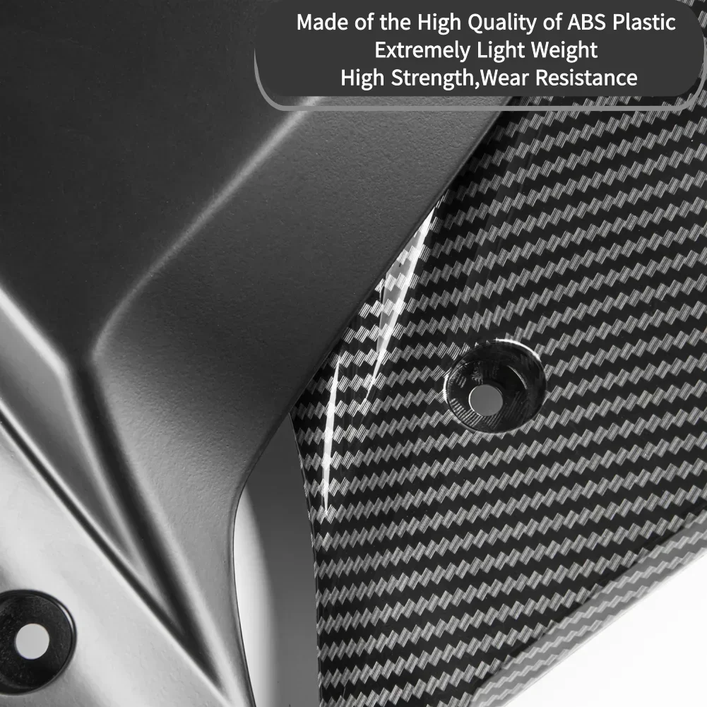 

For KAWASAKI ZX6R NINJA 636 2009-2012 Side Mid Engine Cover Fairing Hydro Dipped Carbon Fiber Finish Motorcycle ZX-6R Panel