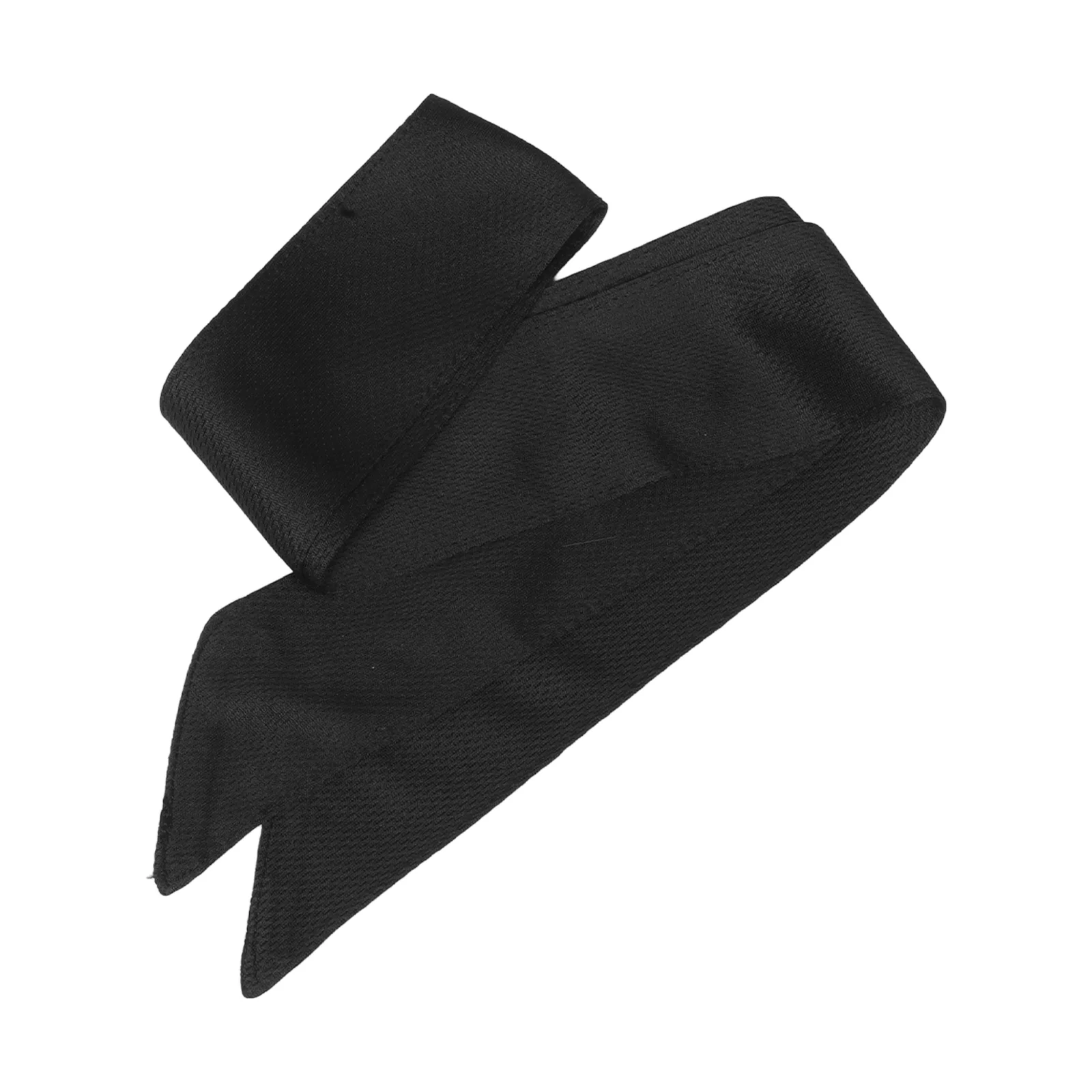 Head Tie Sports Headband Tie Headband for Running Working Out Tennis Karate Athletics Pirate Costumes (Black)